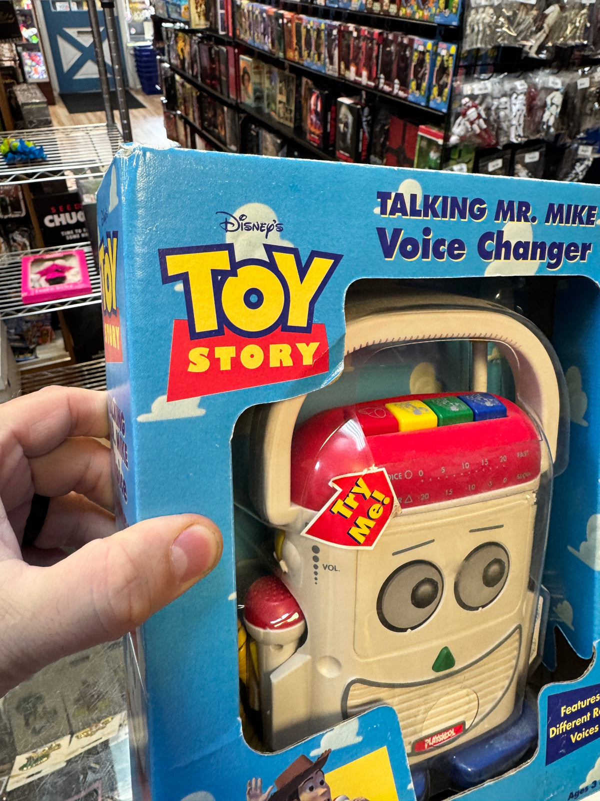 Mr. Mike the Voice Changer (Vintage Toy Story, Playskool) **NEW** product image 10, provided for visual reference and
