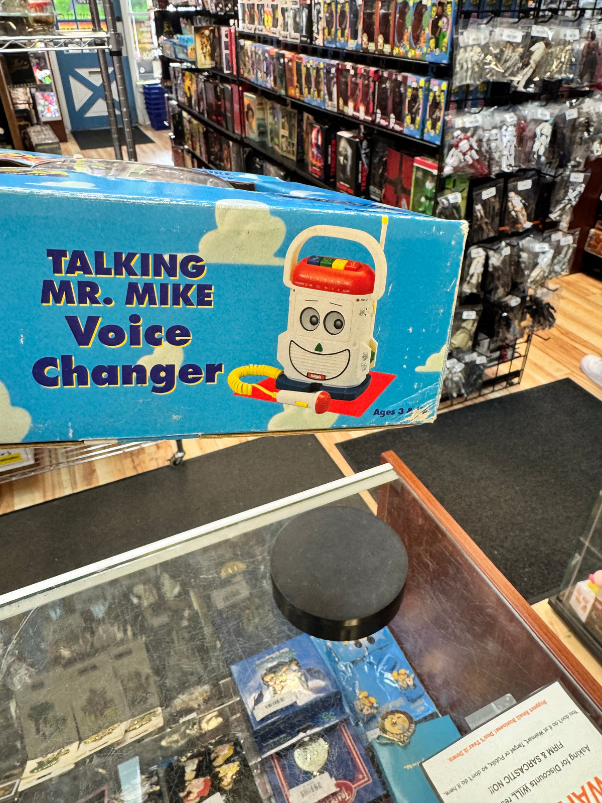 Mr. Mike the Voice Changer (Vintage Toy Story, Playskool) **NEW** product image 5, provided for visual reference and product