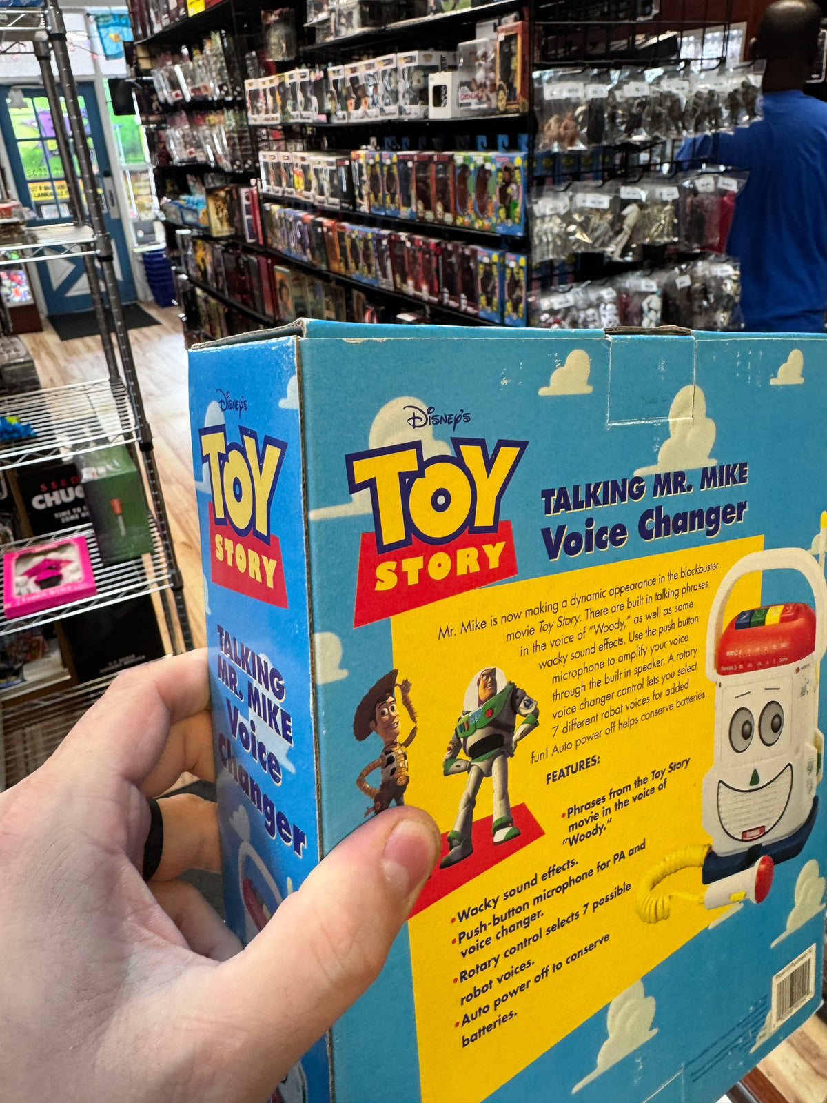Mr. Mike the Voice Changer (Vintage Toy Story, Playskool) **NEW** product image 4, provided for visual reference and product