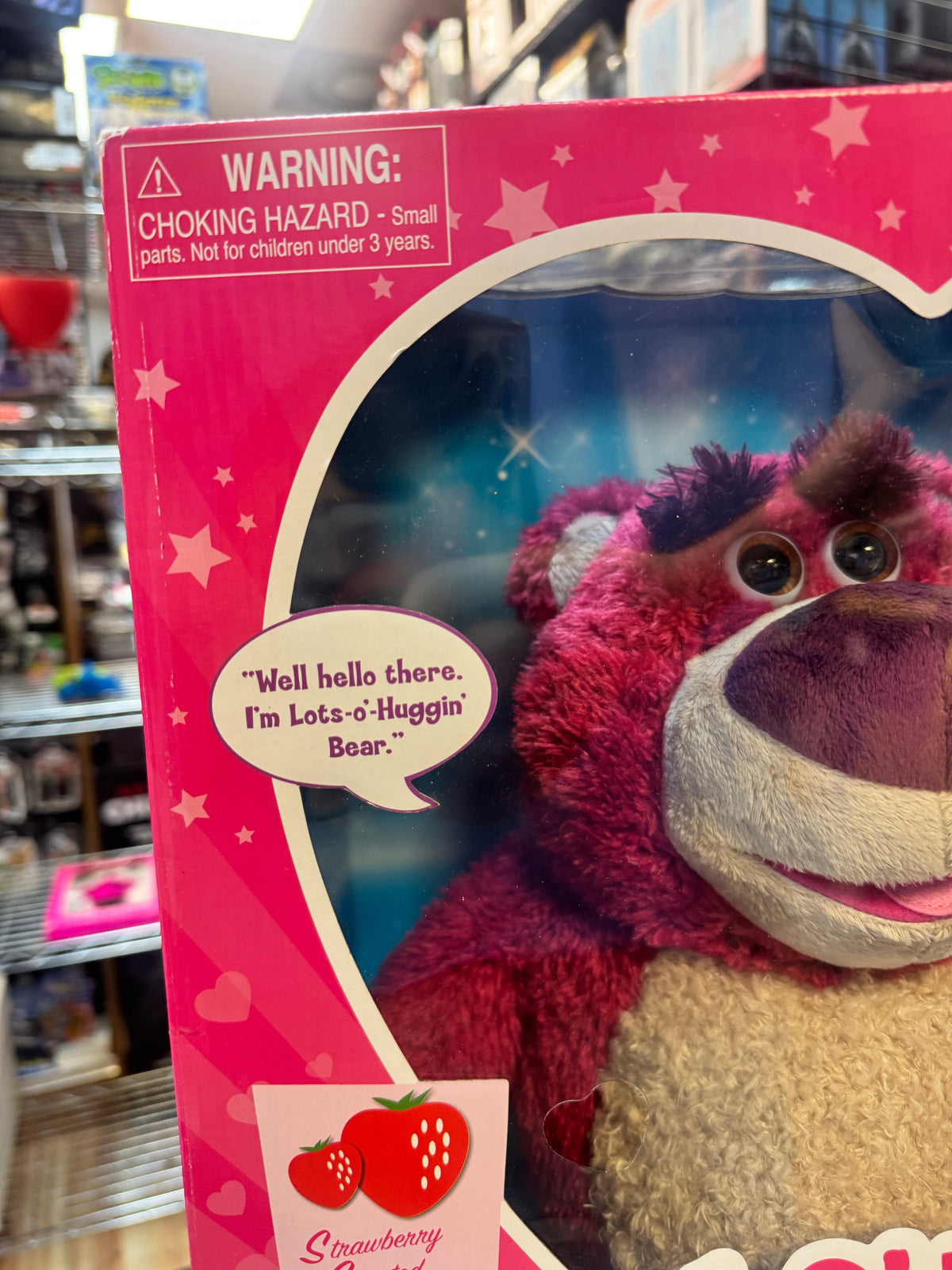 Lotso Hugging Bear (Vintage Toy Story, Thinkway) **NEW** product image 15, provided for visual reference and product detail