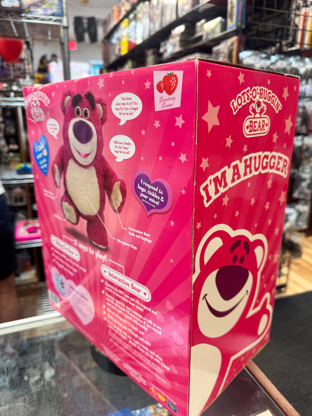 Lotso Hugging Bear (Vintage Toy Story, Thinkway) **NEW** product image 8, provided for visual reference and product detail