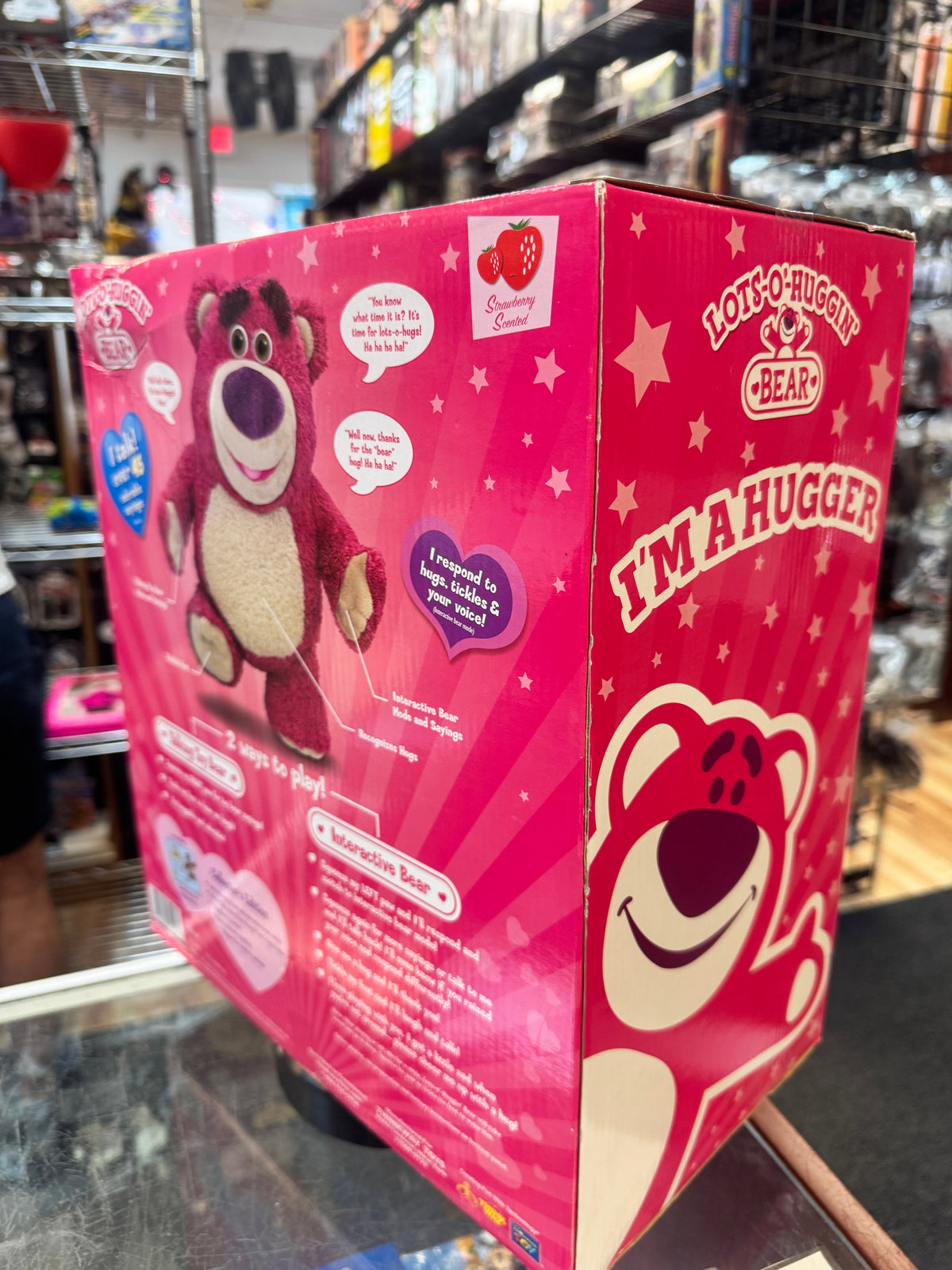 Lotso Hugging Bear (Vintage Toy Story, Thinkway) **NEW** product image 8, provided for visual reference and product detail