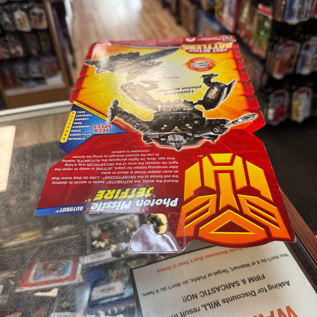 Phton Missle Jetfire (Transformers Revenge of the Fallen, Hasbro) SEALED product image 7, provided for visual reference and
