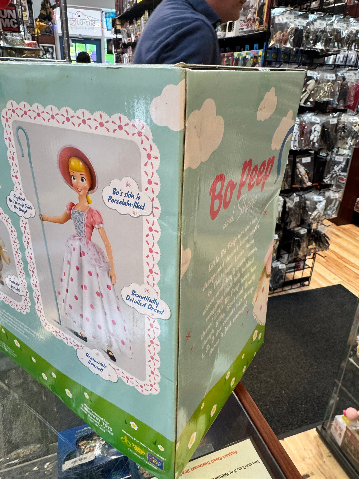 Bo Peep & Sheep (Vintage Toy Story, Thinkway) **NEW** product image 5, provided for visual reference and product detail