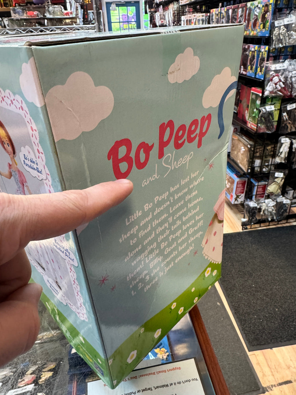 Bo Peep & Sheep (Vintage Toy Story, Thinkway) **NEW** product image 3, provided for visual reference and product detail