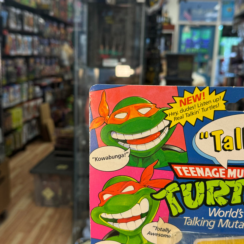 Leonardo Talkin' Turtles 5427 (Vintage TMNT Teenage Mutant Ninja Turtles, Playmates) SEALED product image 3, provided for