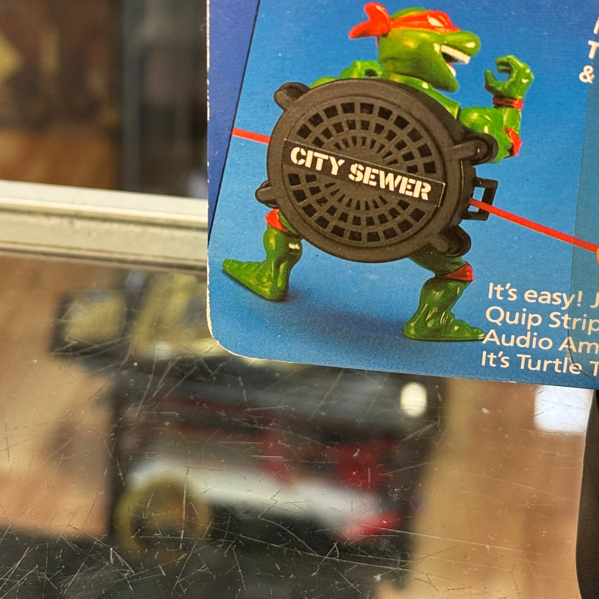 Leonardo Talkin' Turtles 5427 (Vintage TMNT Teenage Mutant Ninja Turtles, Playmates) SEALED product image 5, provided for