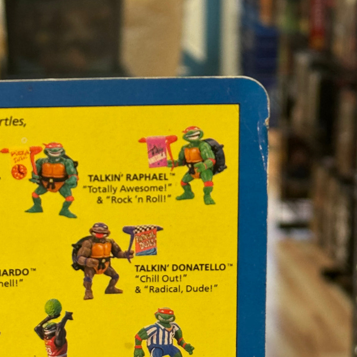 Leonardo Talkin' Turtles 5427 (Vintage TMNT Teenage Mutant Ninja Turtles, Playmates) SEALED product image 9, provided for