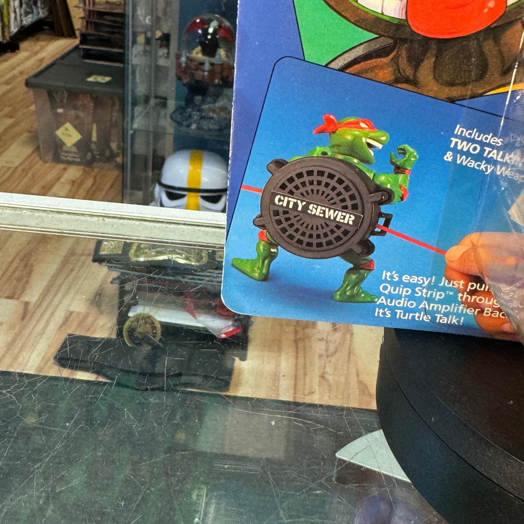 Raphael Talkin' Turtles 5432 (Vintage TMNT Teenage Mutant Ninja Turtles, Playmates) SEALED product image 5, provided for