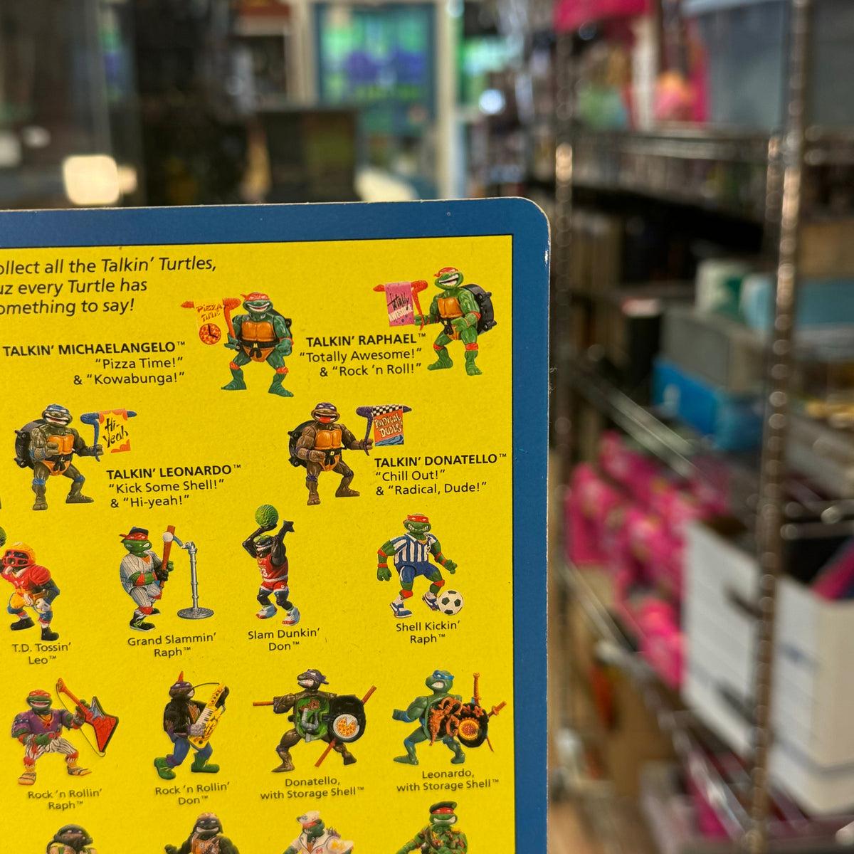 Raphael Talkin' Turtles 5432 (Vintage TMNT Teenage Mutant Ninja Turtles, Playmates) SEALED product image 8, provided for