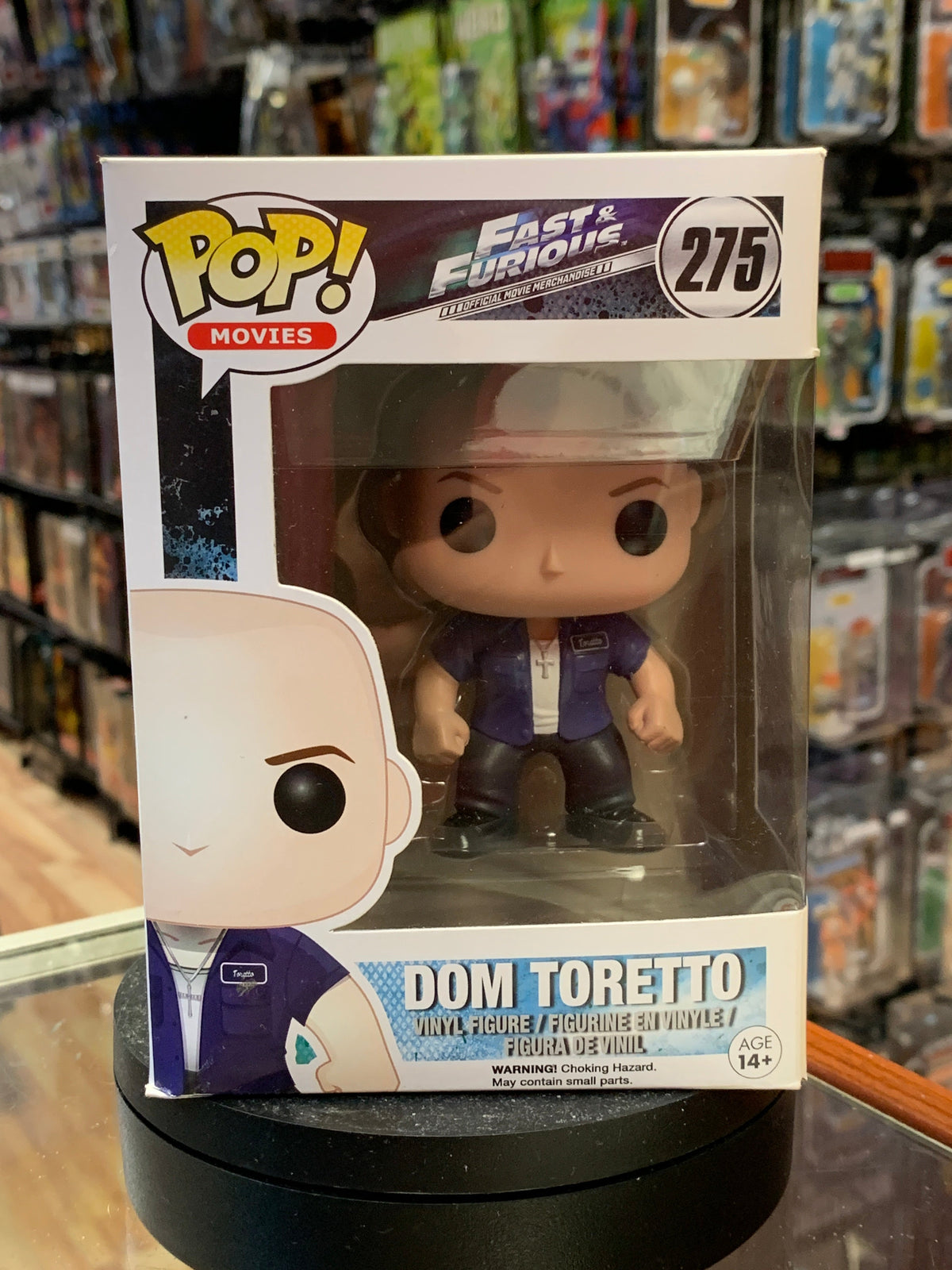 Dom Toretto #275 (Funko Pop!, Fast & Furious) product image 1, provided for visual reference and product detail review