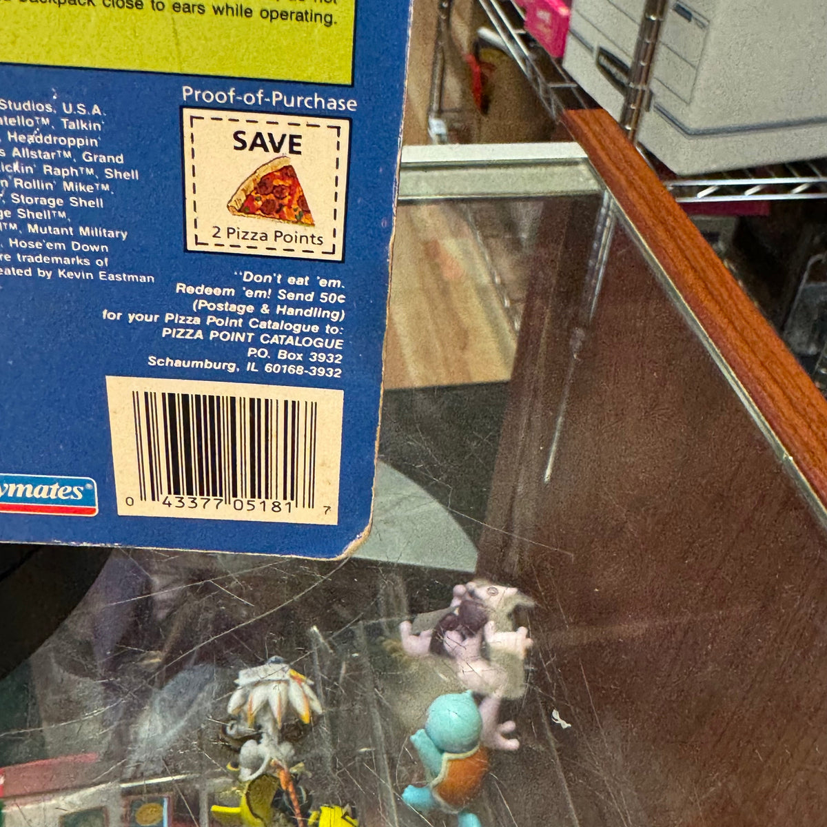 Leonardo Talkin' Turtles 5430 (Vintage TMNT Teenage Mutant Ninja Turtles, Playmates) SEALED product image 9, provided for