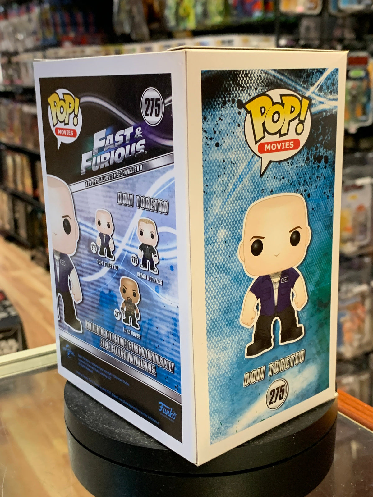 Dom Toretto #275 (Funko Pop!, Fast & Furious) product image 3, provided for visual reference and product detail review