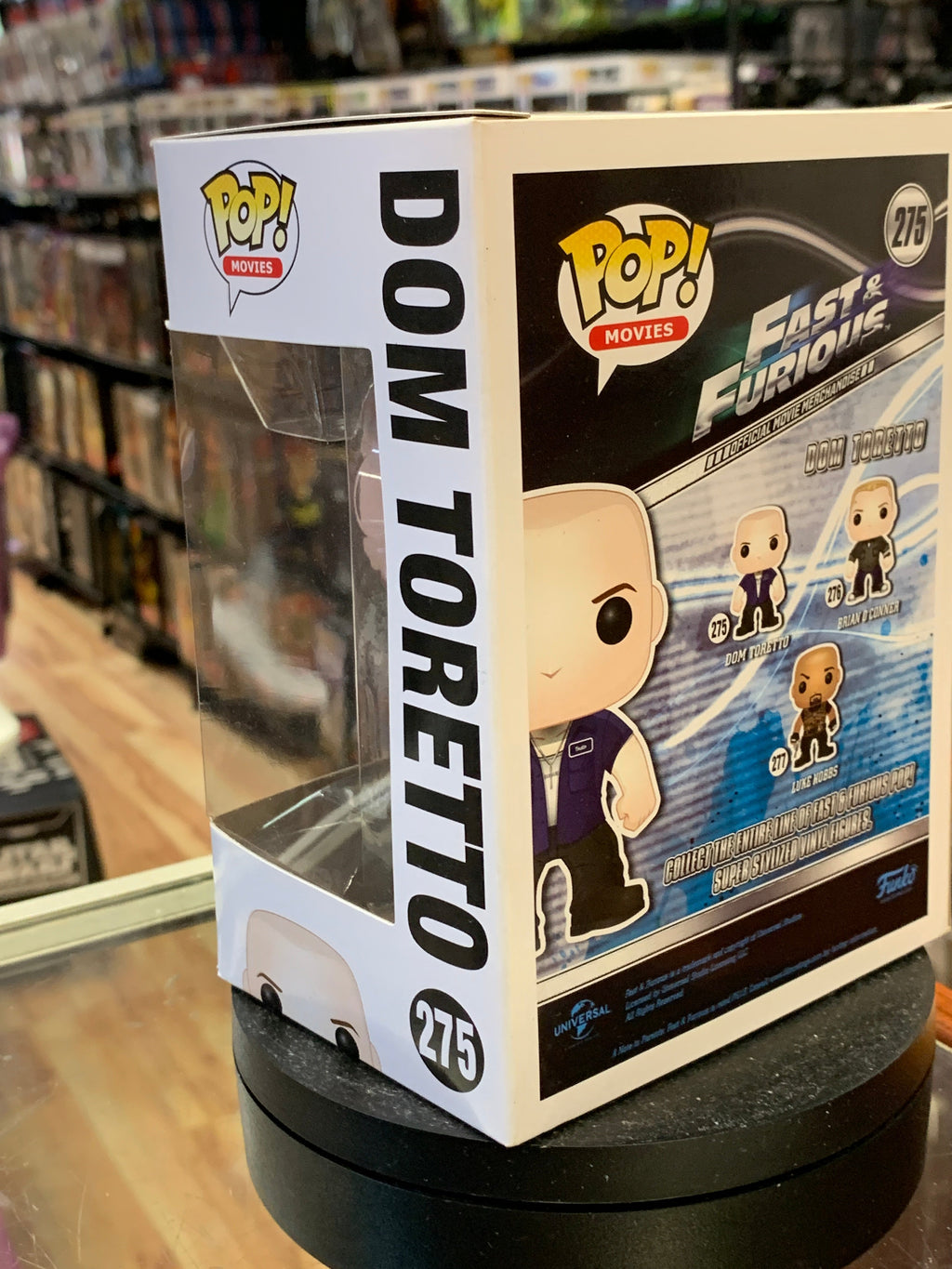 Dom Toretto #275 (Funko Pop!, Fast & Furious) product image 4, provided for visual reference and product detail review