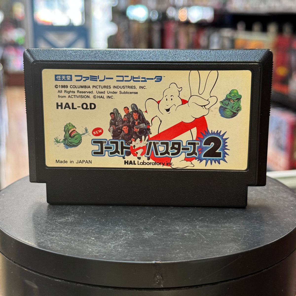 Ghostbusters 2 (Nintendo Famicom, Vintage Video Games) LOOSE product image 1, provided for visual reference and product