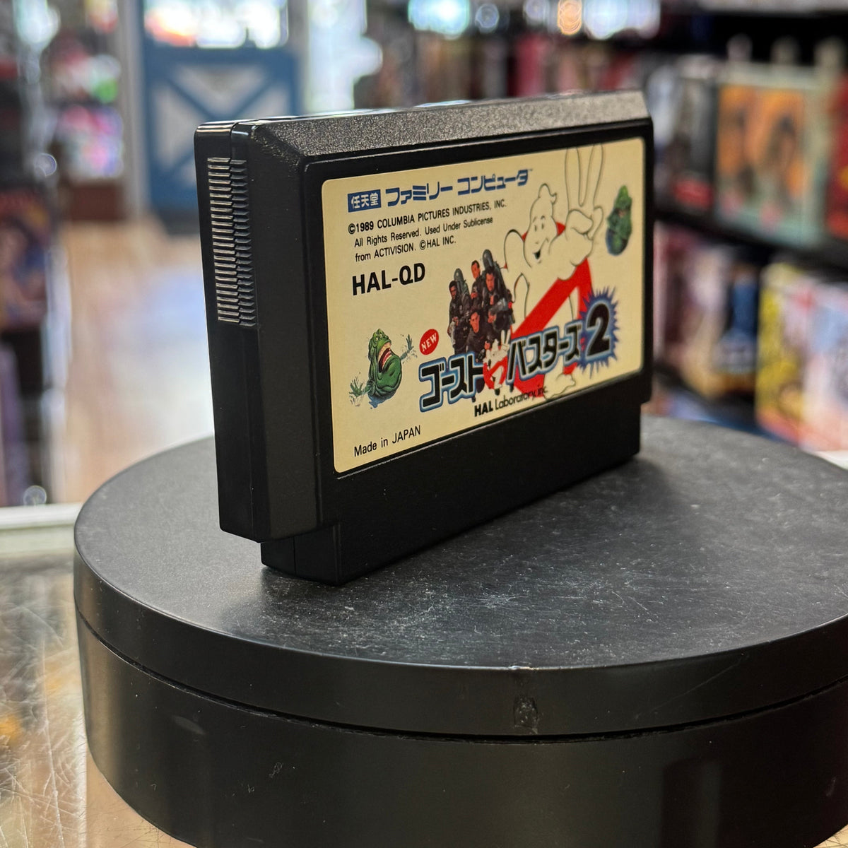 Ghostbusters 2 (Nintendo Famicom, Vintage Video Games) LOOSE product image 2, provided for visual reference and product