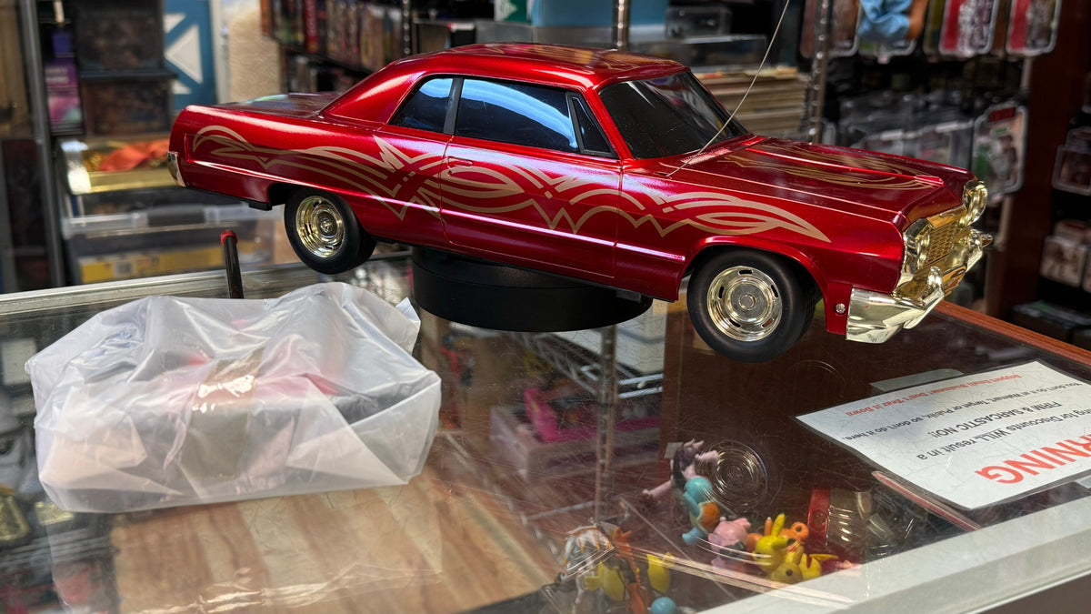 Impala 1965 Lowrder Red(Vintage RC, Radioshack) product image 2, provided for visual reference and product detail review