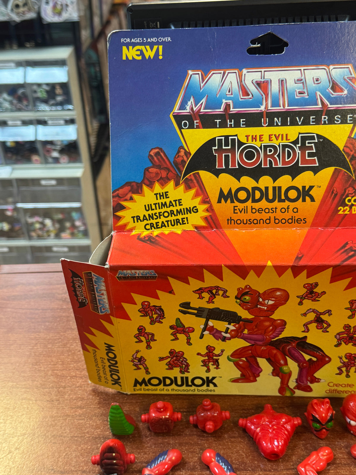 Modulok (Vintage MOTU, Mattel) **COMPLETE** product image 12, provided for visual reference and product detail review