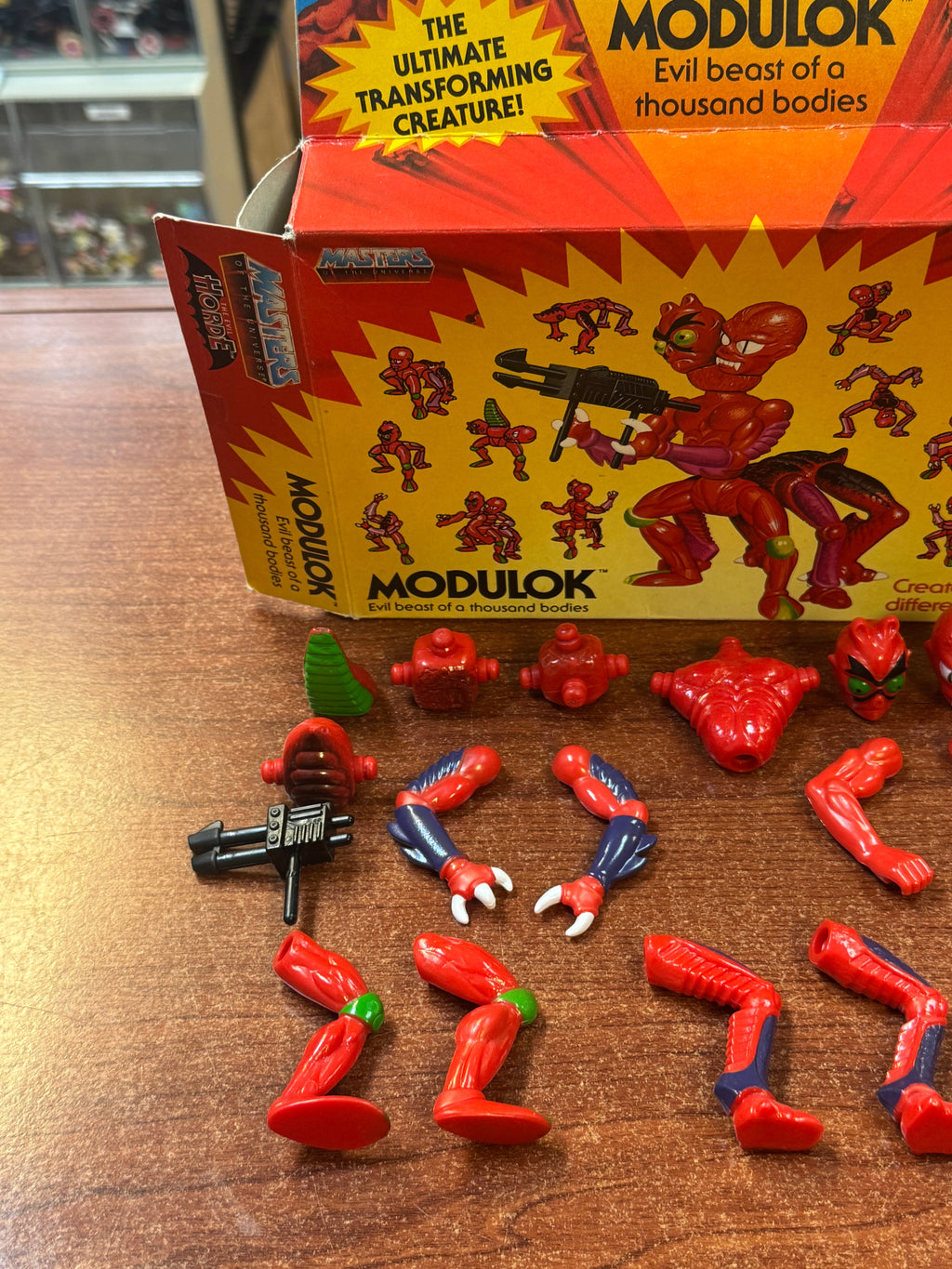 Modulok (Vintage MOTU, Mattel) **COMPLETE** product image 11, provided for visual reference and product detail review
