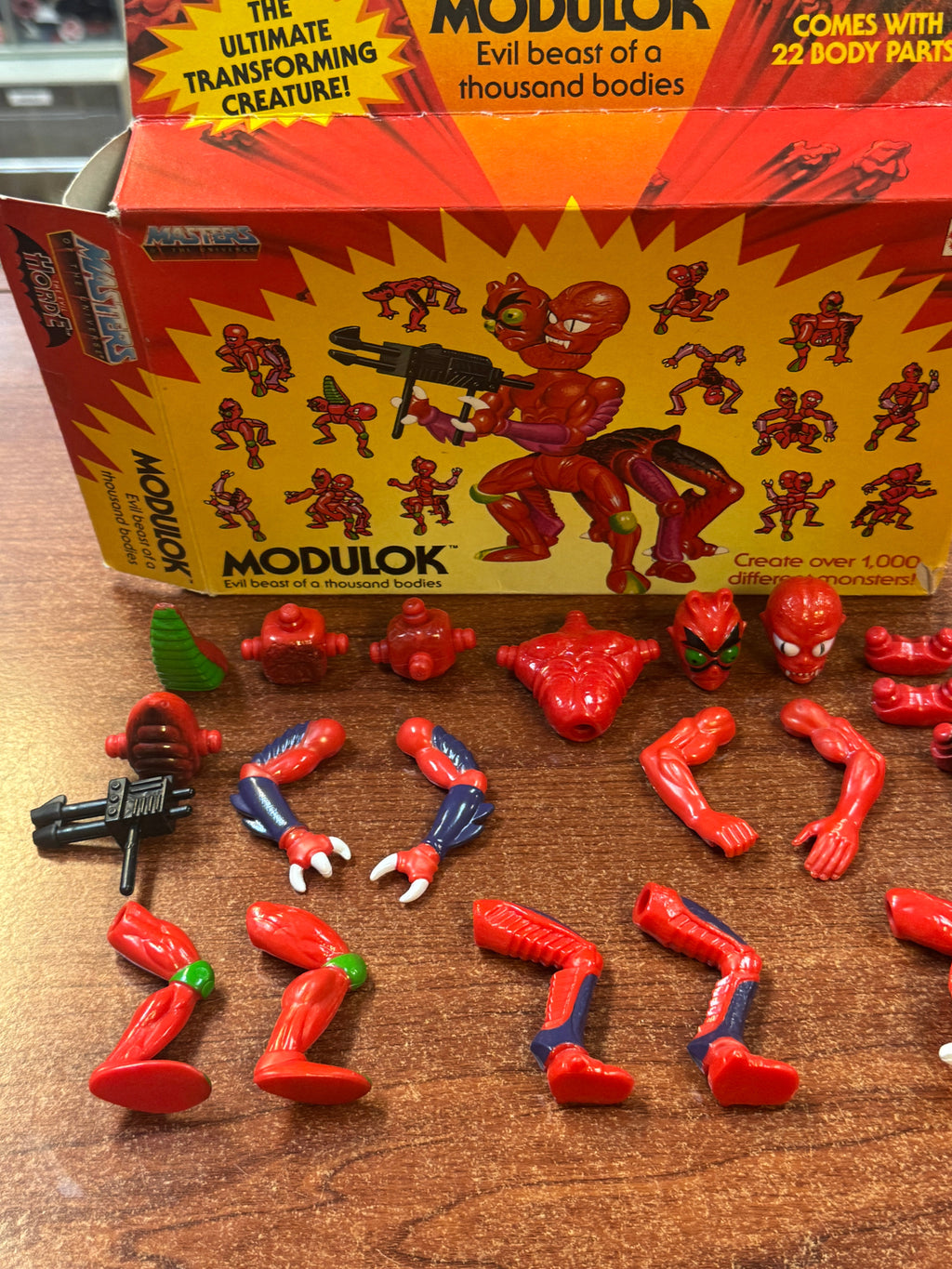 Modulok (Vintage MOTU, Mattel) **COMPLETE** product image 10, provided for visual reference and product detail review