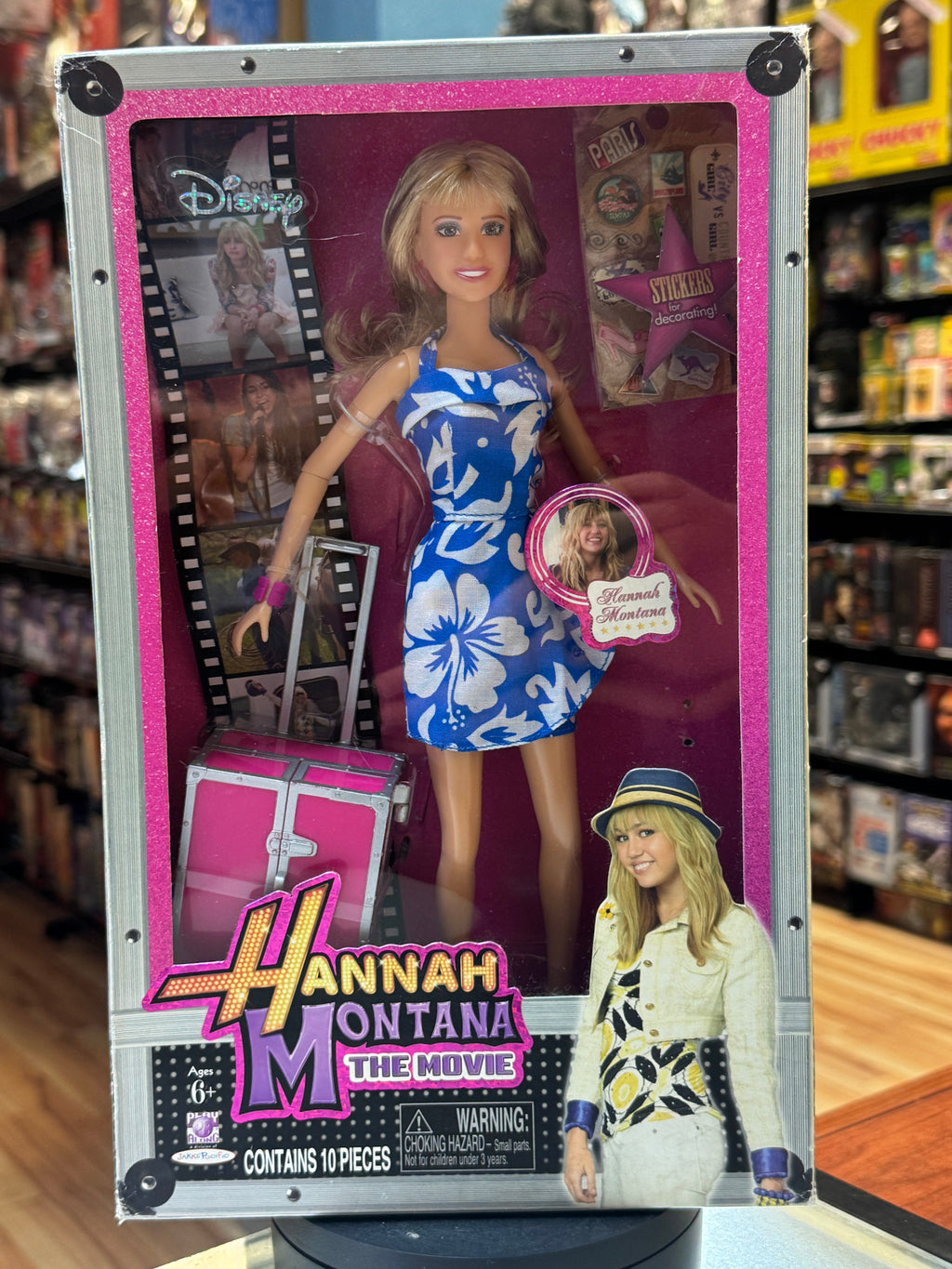 Hannah Montana The Movie Doll (Vintage Barbie Style, Jakks) product image 1, provided for visual reference and product