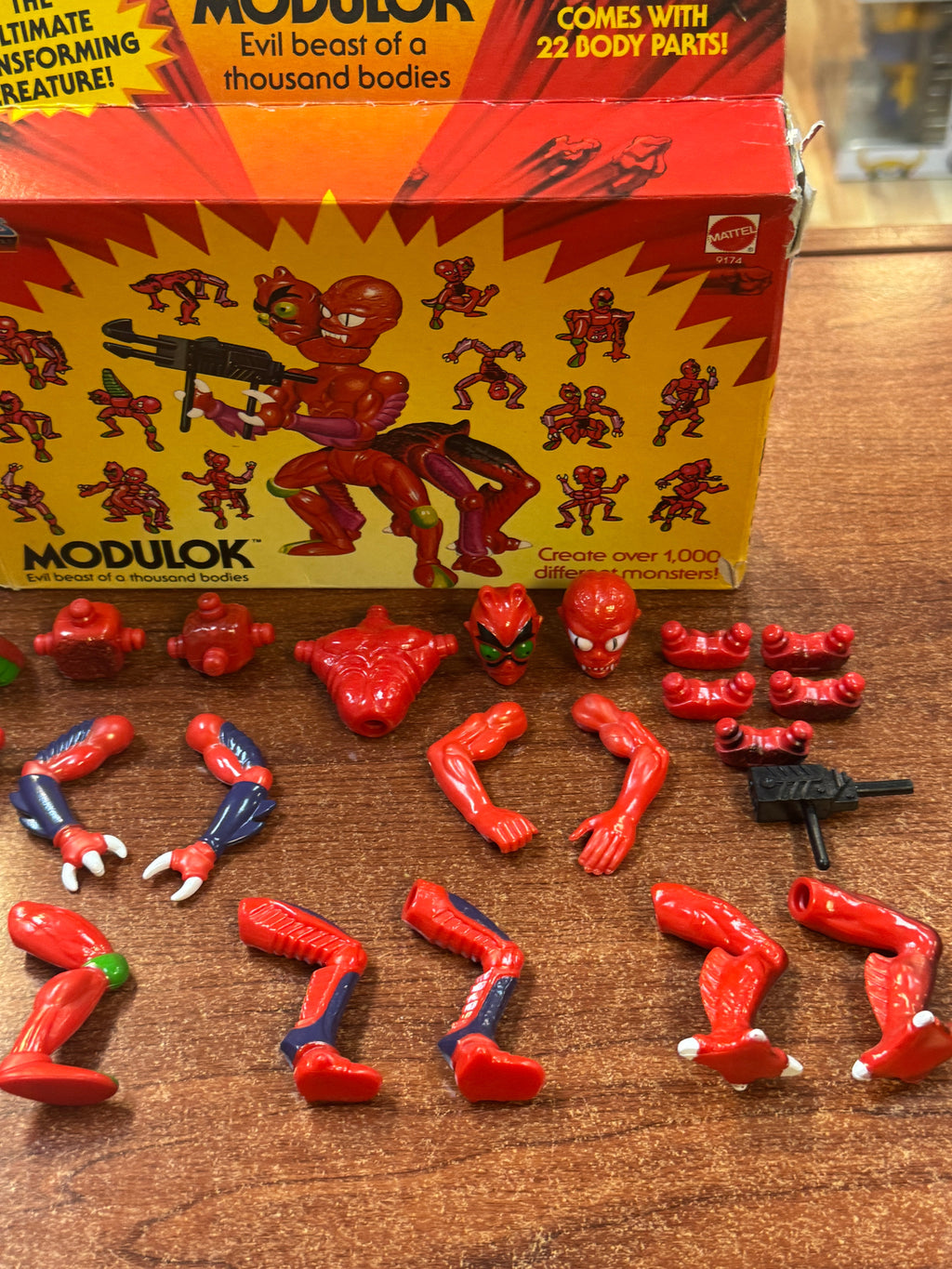Modulok (Vintage MOTU, Mattel) **COMPLETE** product image 9, provided for visual reference and product detail review