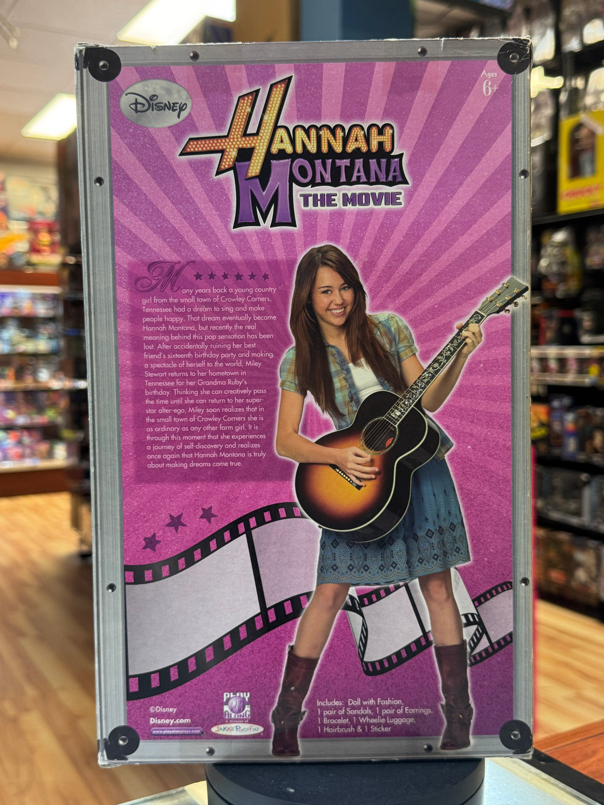 Hannah Montana The Movie Doll (Vintage Barbie Style, Jakks) product image 12, provided for visual reference and product