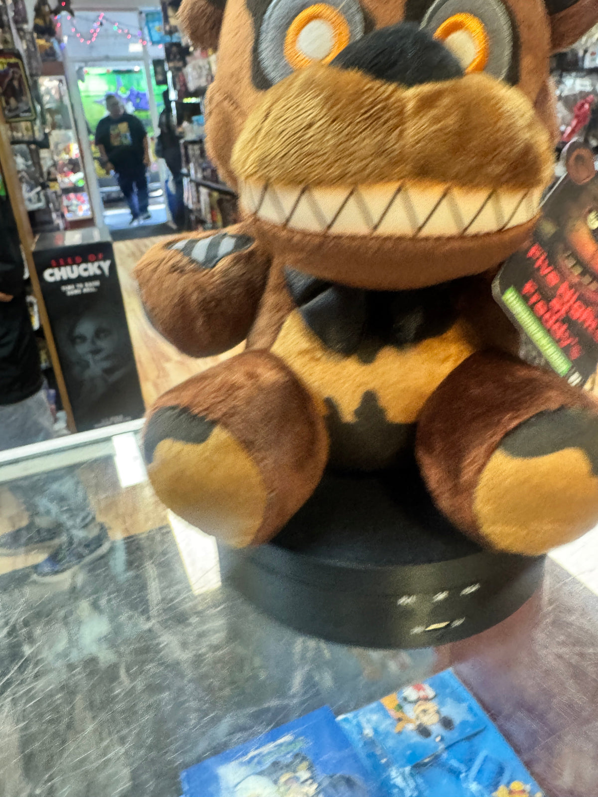 Nightmare Animatronics Freddy Fazbear (Five Nights at Freddys, Jazwares) **NEW** product image 5, provided for visual