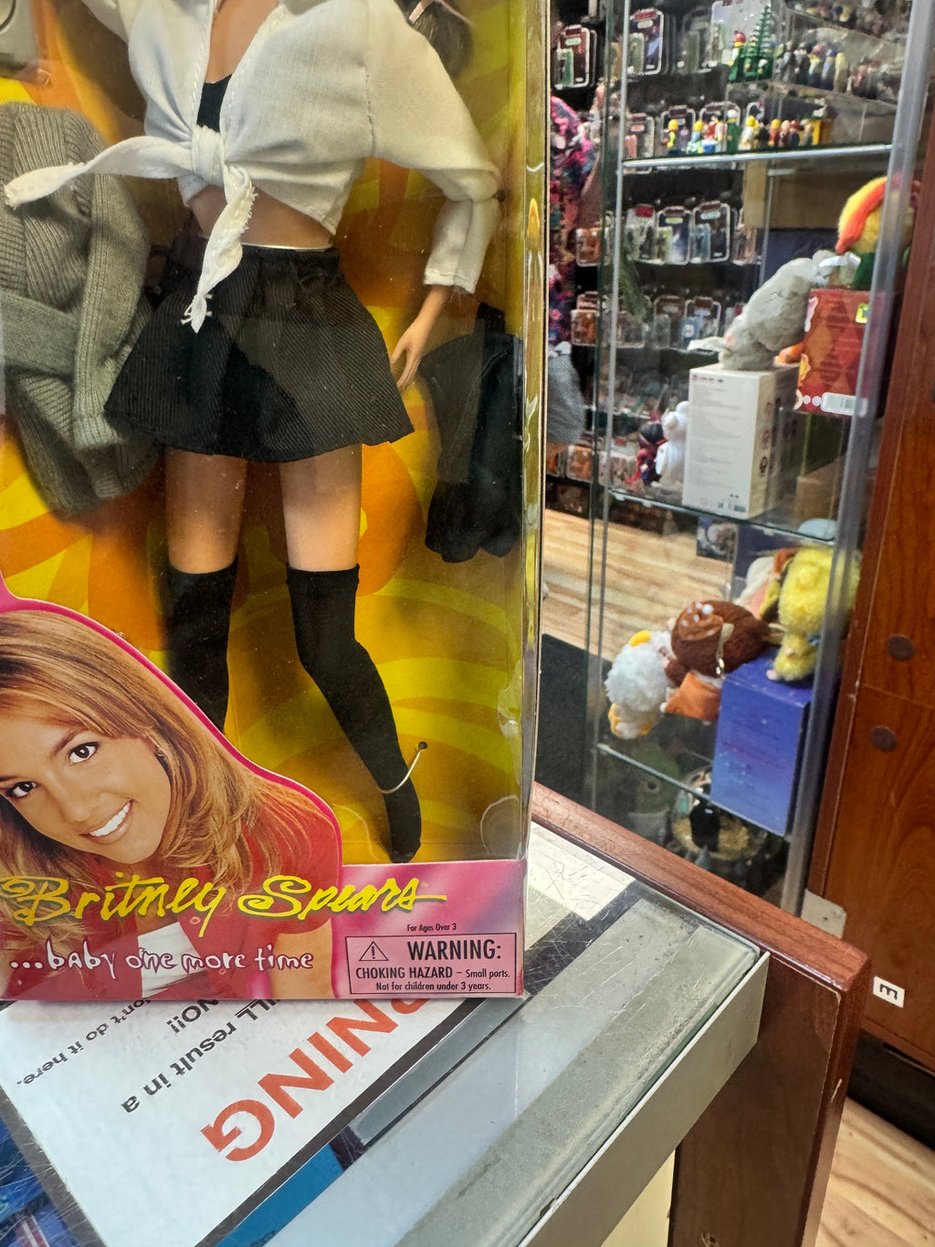 School Girl Baby One More Time (Vintage Britney Spears, Play Along) **SEALED** product image 4, provided for visual