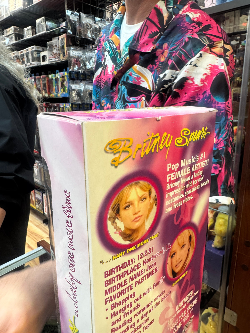 School Girl Baby One More Time (Vintage Britney Spears, Play Along) **SEALED** product image 6, provided for visual
