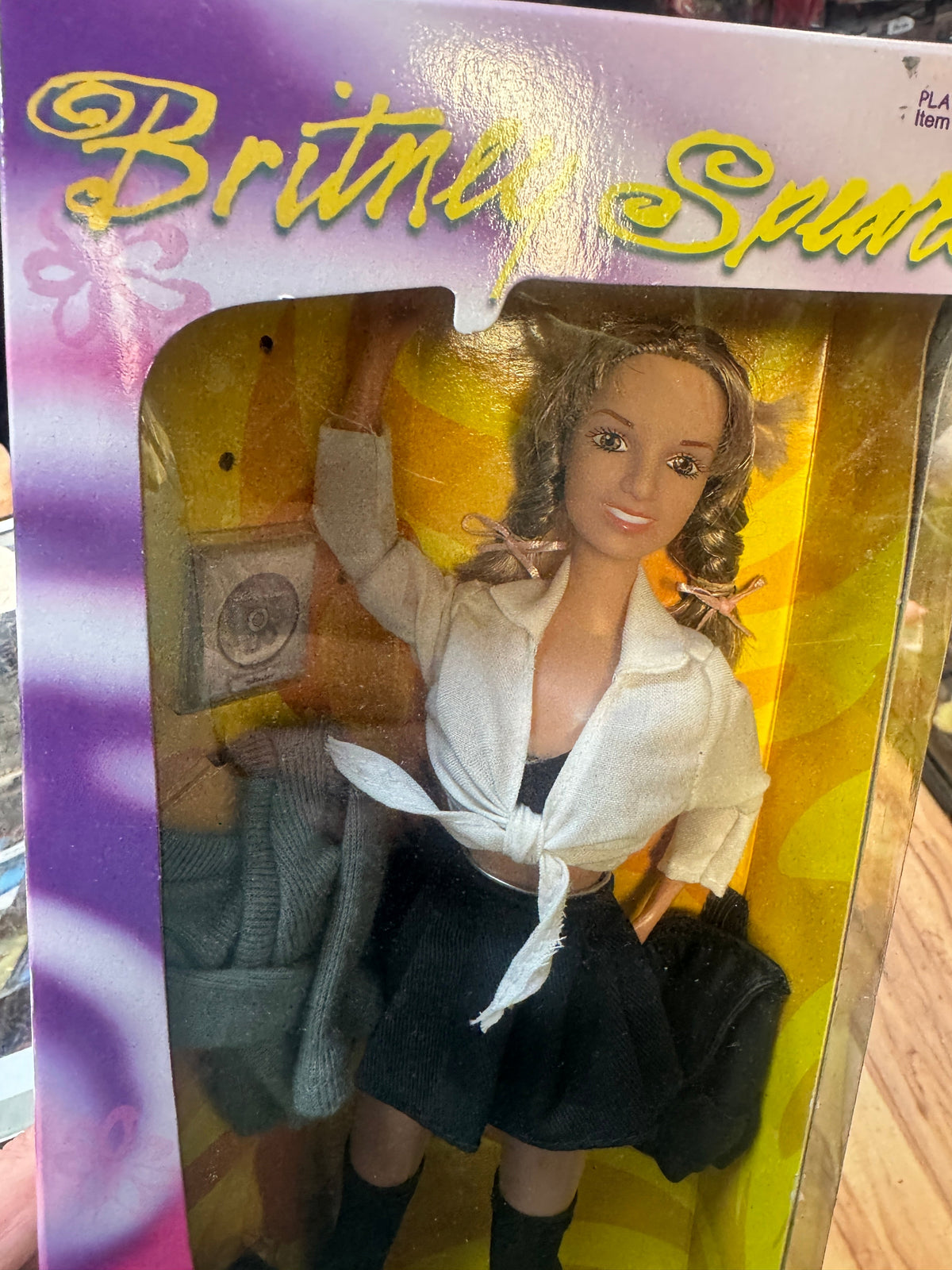 School Girl Baby One More Time (Vintage Britney Spears, Play Along) **SEALED** product image 10, provided for visual
