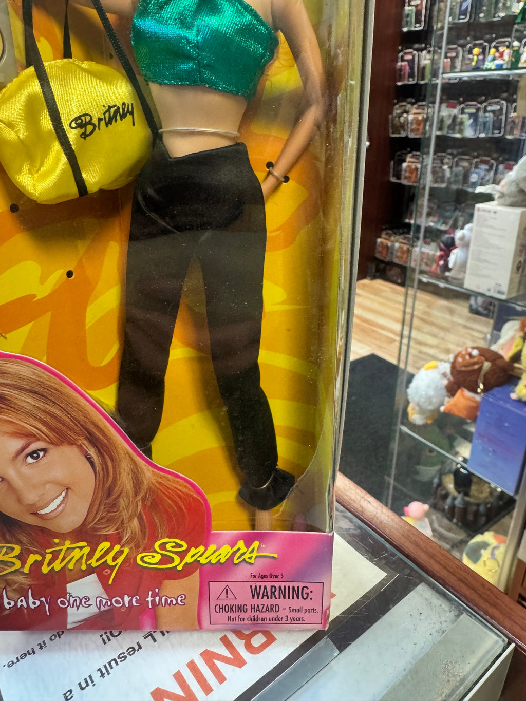 Green Top Baby One More Time (Vintage Britney Spears, Play Along) **SEALED** product image 4, provided for visual reference