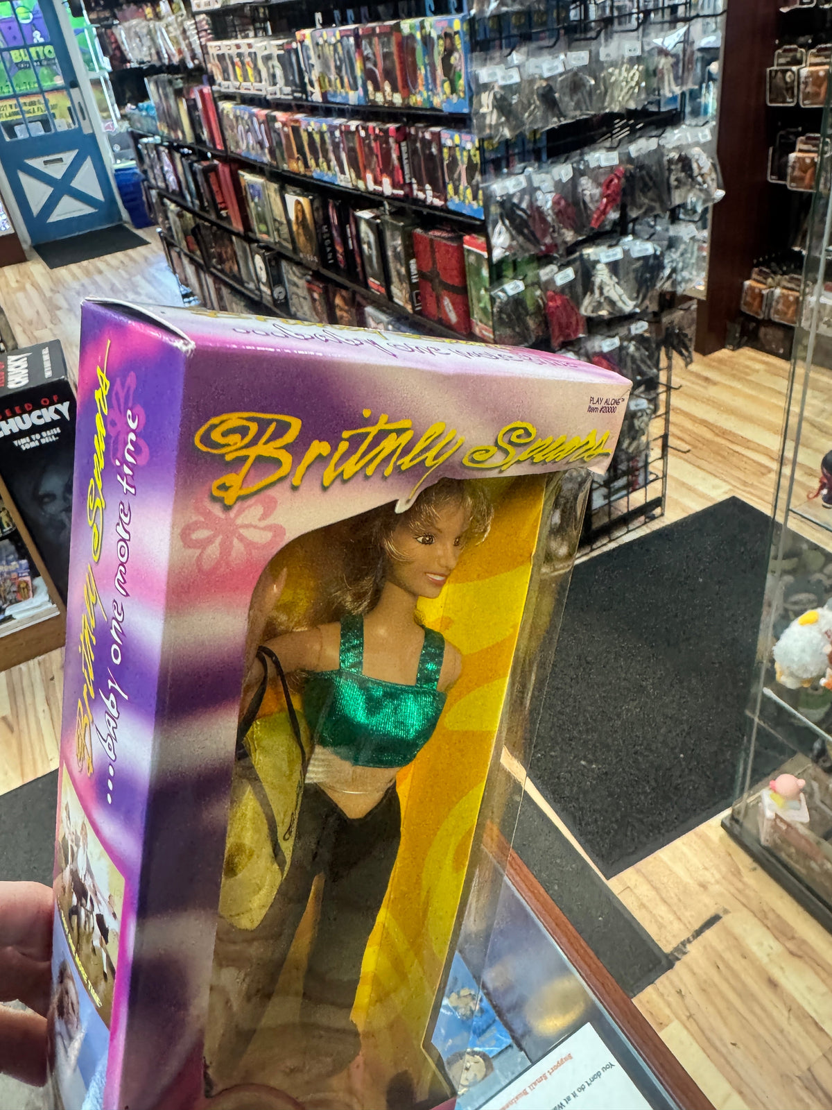 Green Top Baby One More Time (Vintage Britney Spears, Play Along) **SEALED** product image 8, provided for visual reference