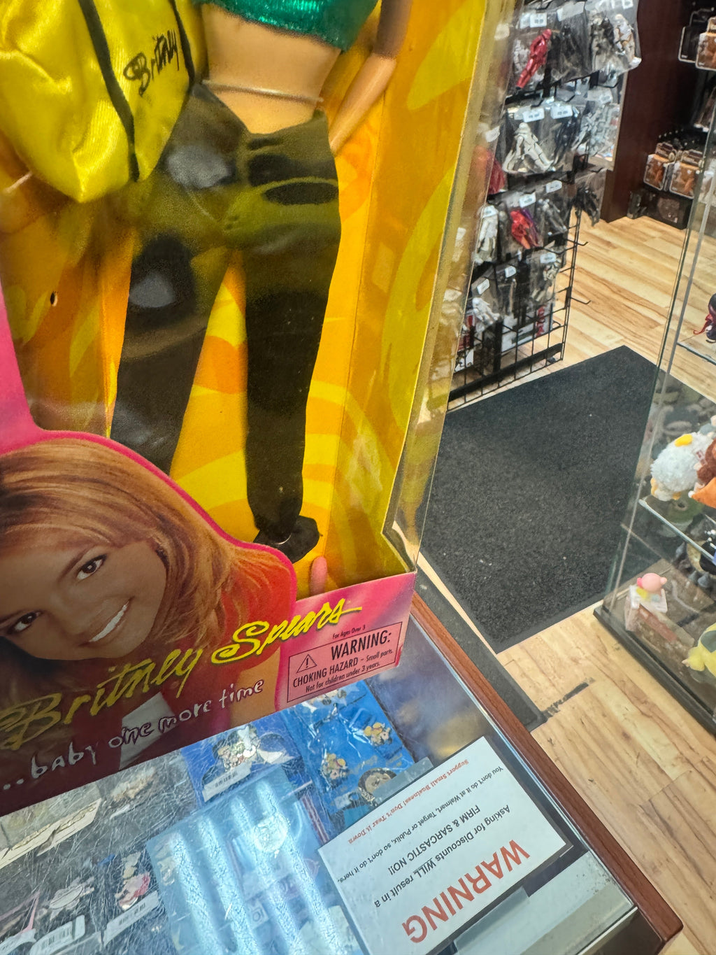 Green Top Baby One More Time (Vintage Britney Spears, Play Along) **SEALED** product image 9, provided for visual reference