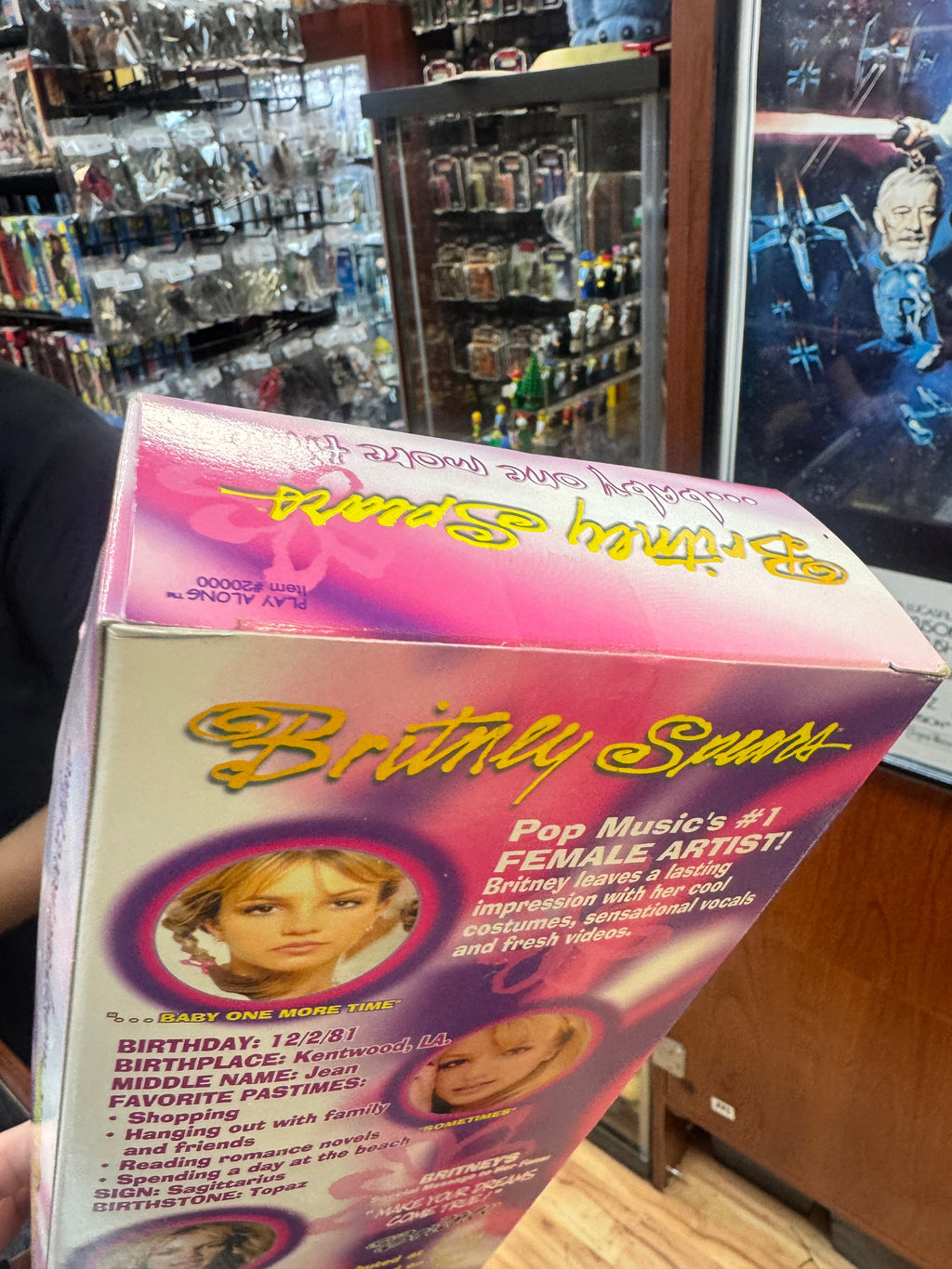 Green Top Baby One More Time (Vintage Britney Spears, Play Along) **SEALED** product image 18, provided for visual reference