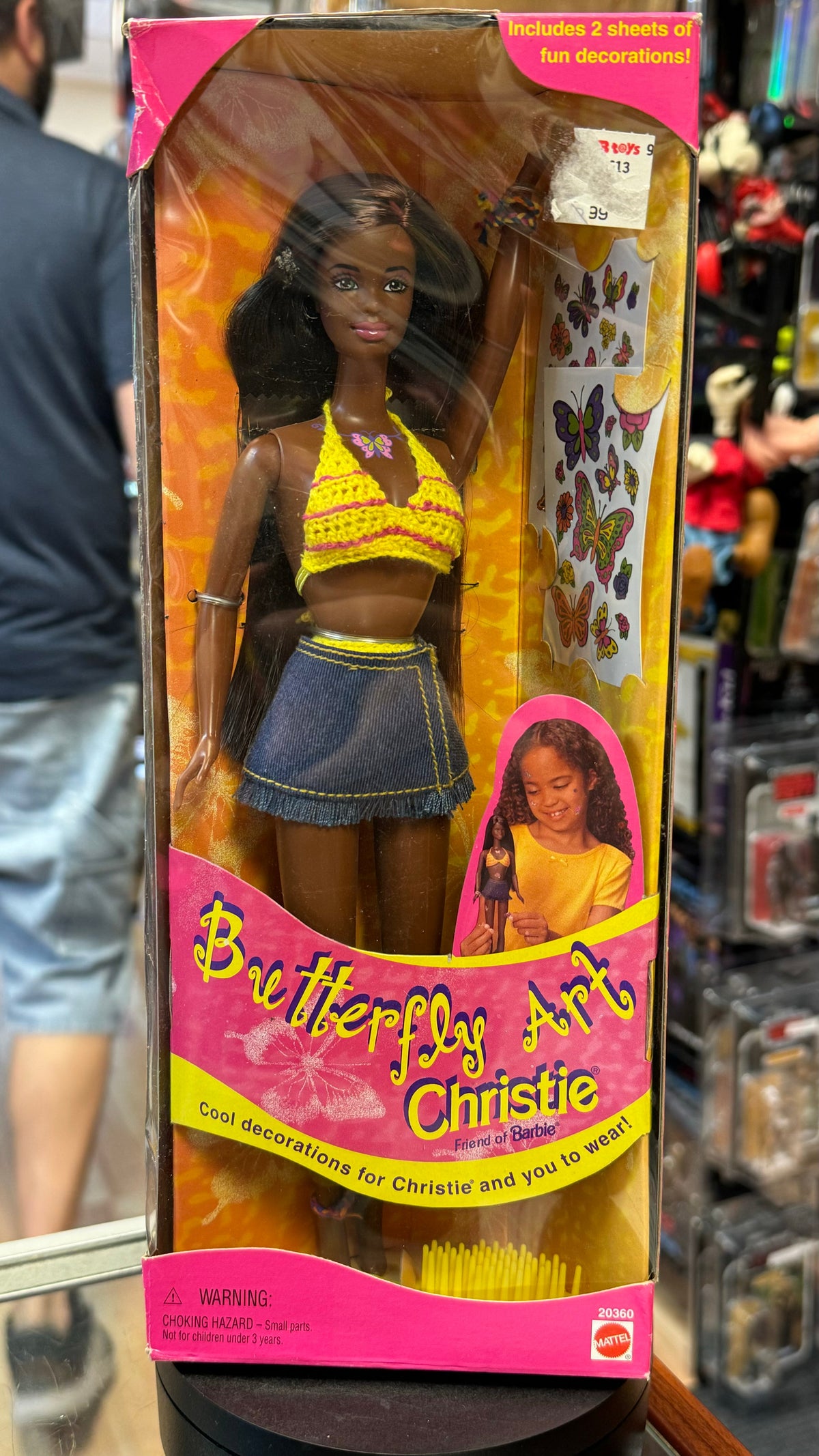 Butterfly Art Christine #20360 (Vintage Barbie, Mattel) product image 1, provided for visual reference and product detail