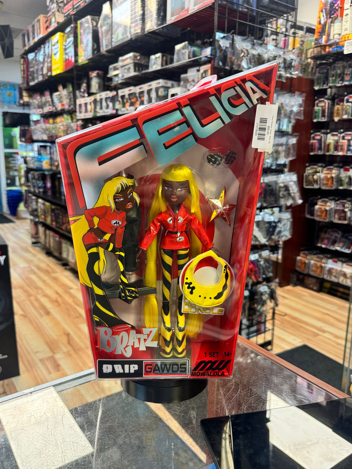 Felicia Mowalola -Gawds- (Bratz, MGA Entertainment) **SEALED** product image 2, provided for visual reference and product