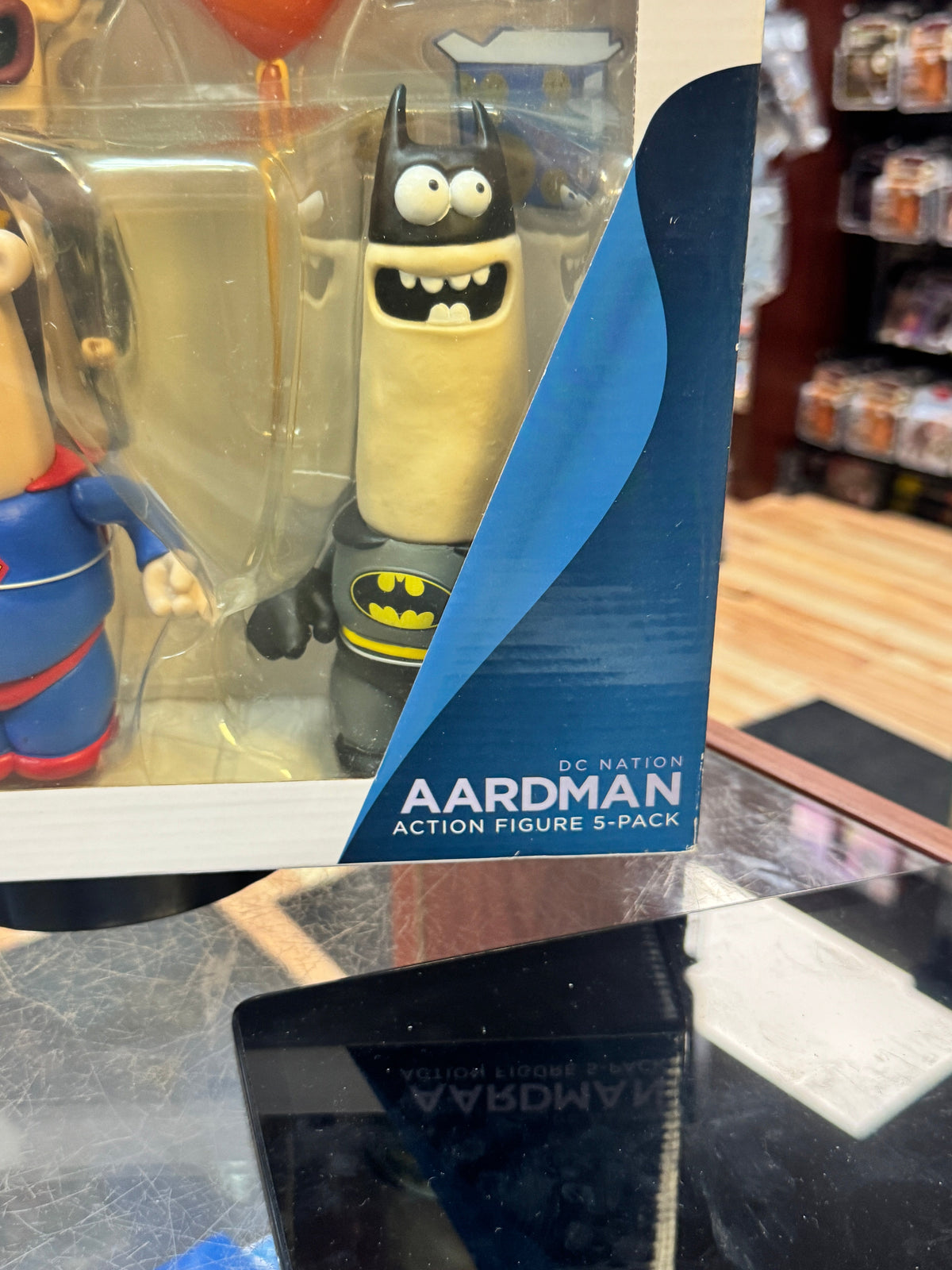 DC Hero Action Figure 5 Pack (Aardman, DC Direct) **SEALED** product image 4, provided for visual reference and product