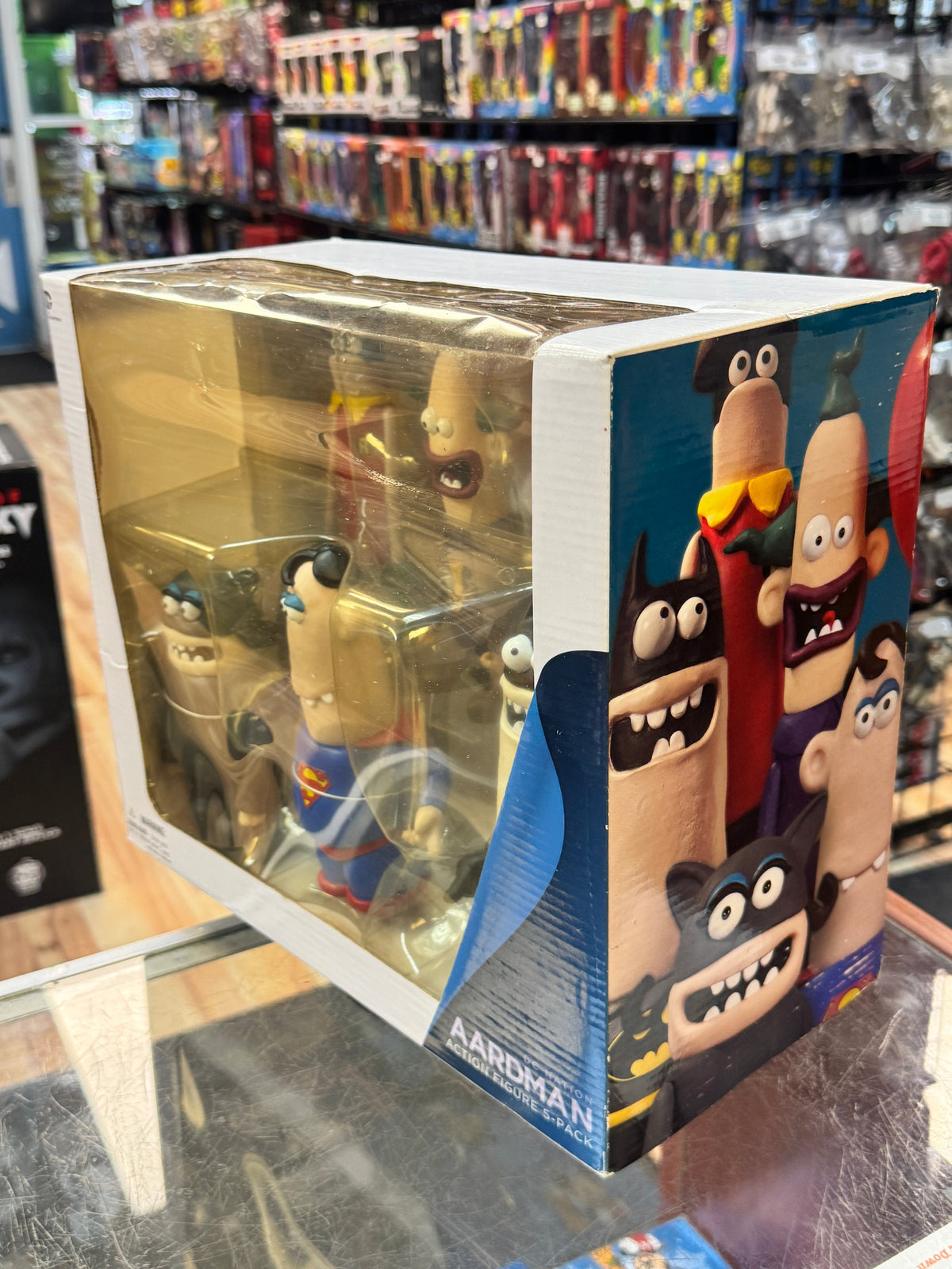 DC Hero Action Figure 5 Pack (Aardman, DC Direct) **SEALED** product image 11, provided for visual reference and product