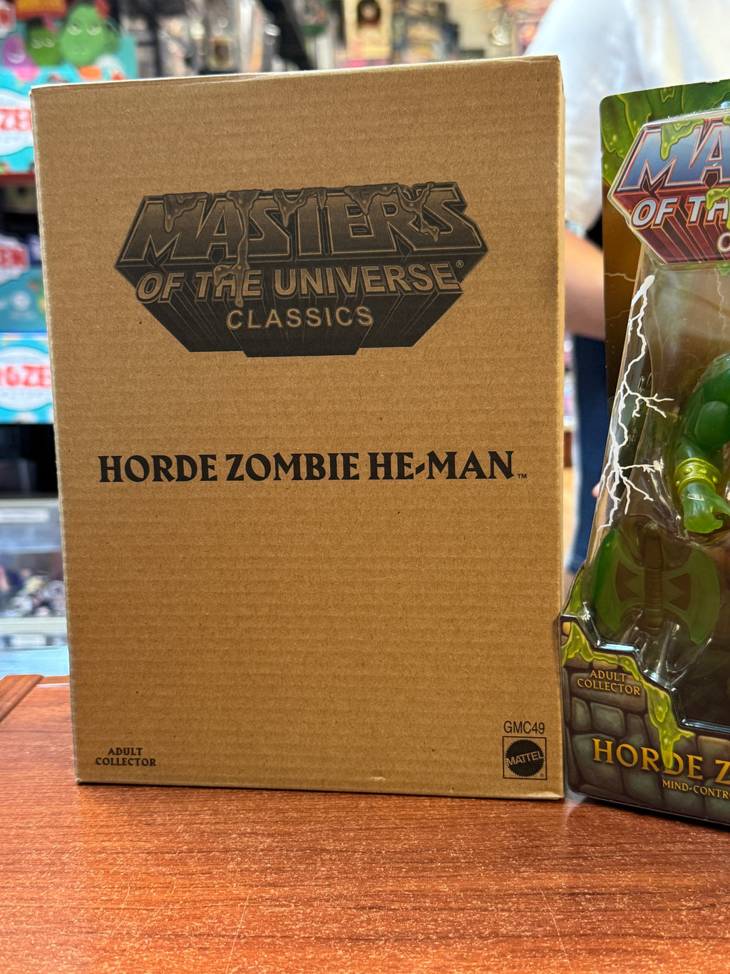 Zombie Slime Pit Heman with Shipper Power Con (MOTU Classics, Mattel) SEALED product image 4, provided for visual reference