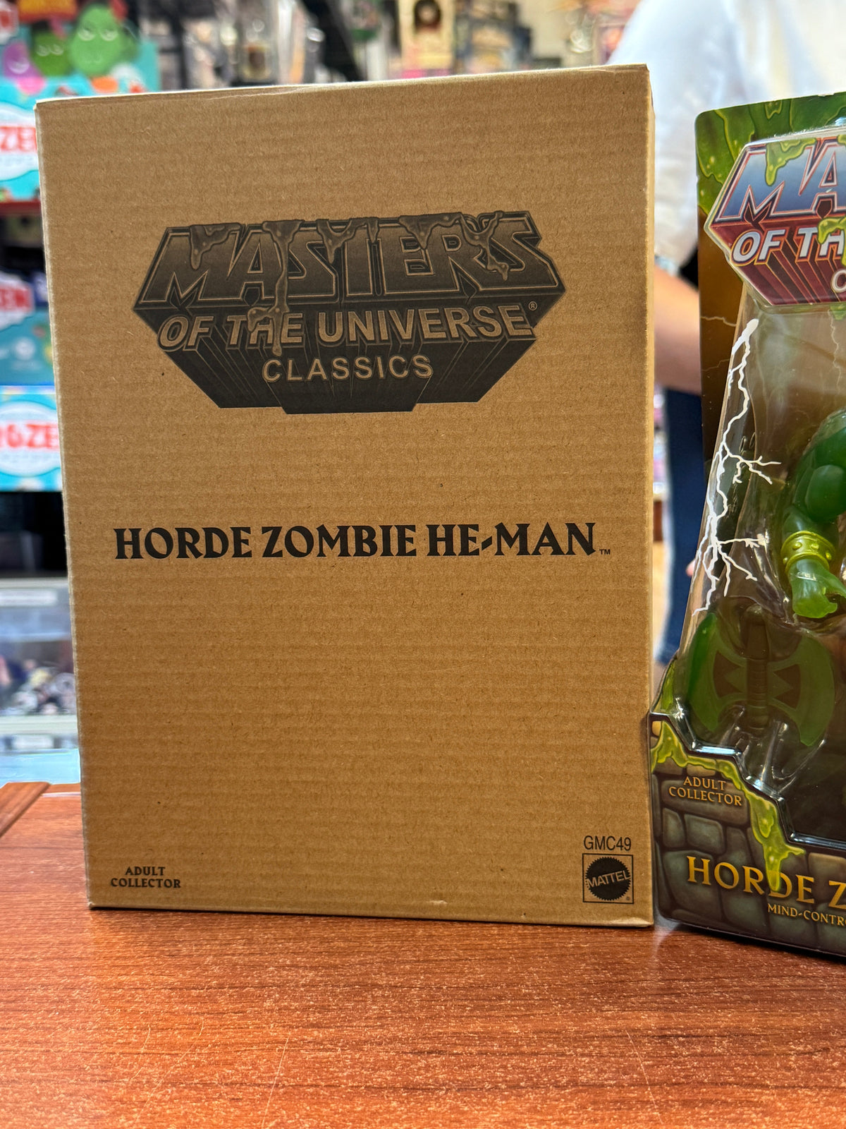 Zombie Slime Pit Heman with Shipper Power Con (MOTU Classics, Mattel) SEALED product image 4, provided for visual reference