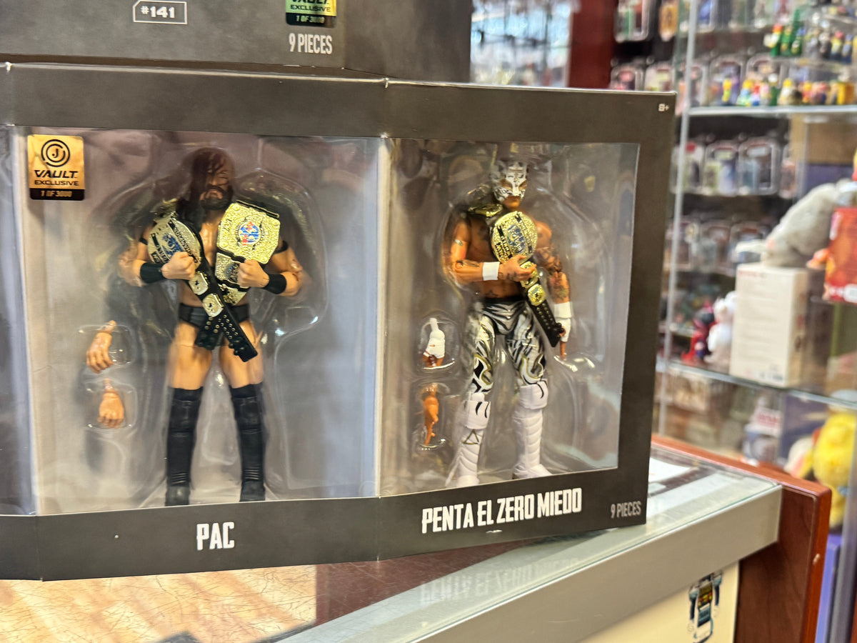 Death Triangle -Vault 1/3000 - (AEW All Elite Wrestling, Jazwares) **OPEN** product image 3, provided for visual reference