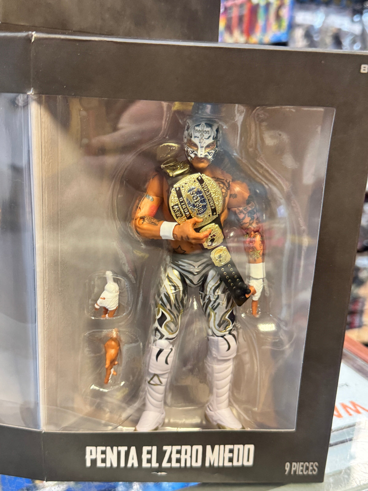 Death Triangle -Vault 1/3000 - (AEW All Elite Wrestling, Jazwares) **OPEN** product image 5, provided for visual reference