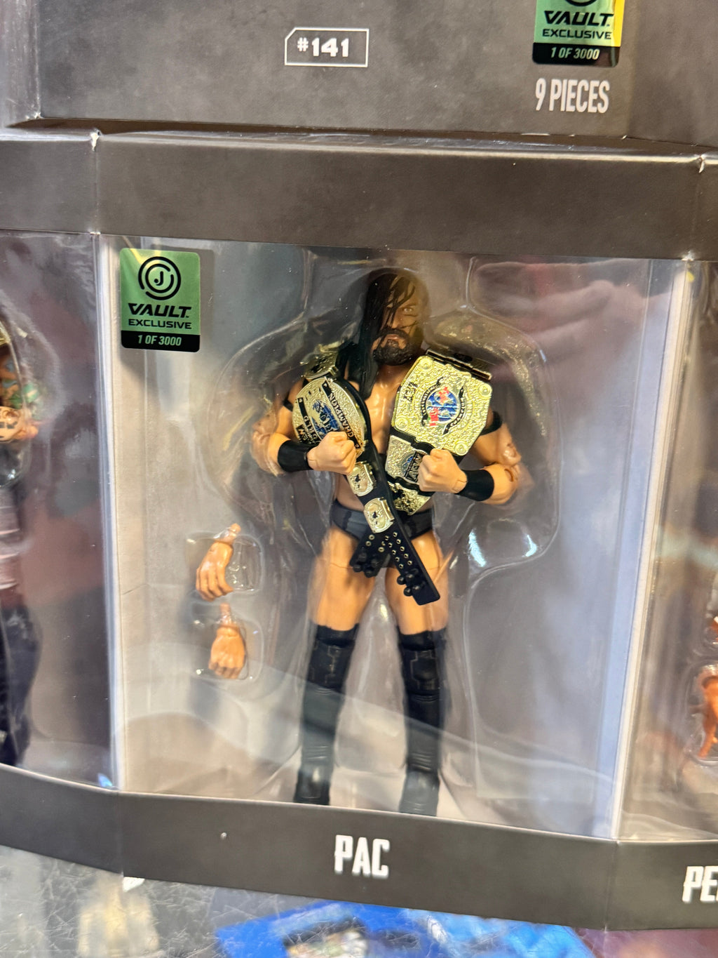 Death Triangle -Vault 1/3000 - (AEW All Elite Wrestling, Jazwares) **OPEN** product image 6, provided for visual reference