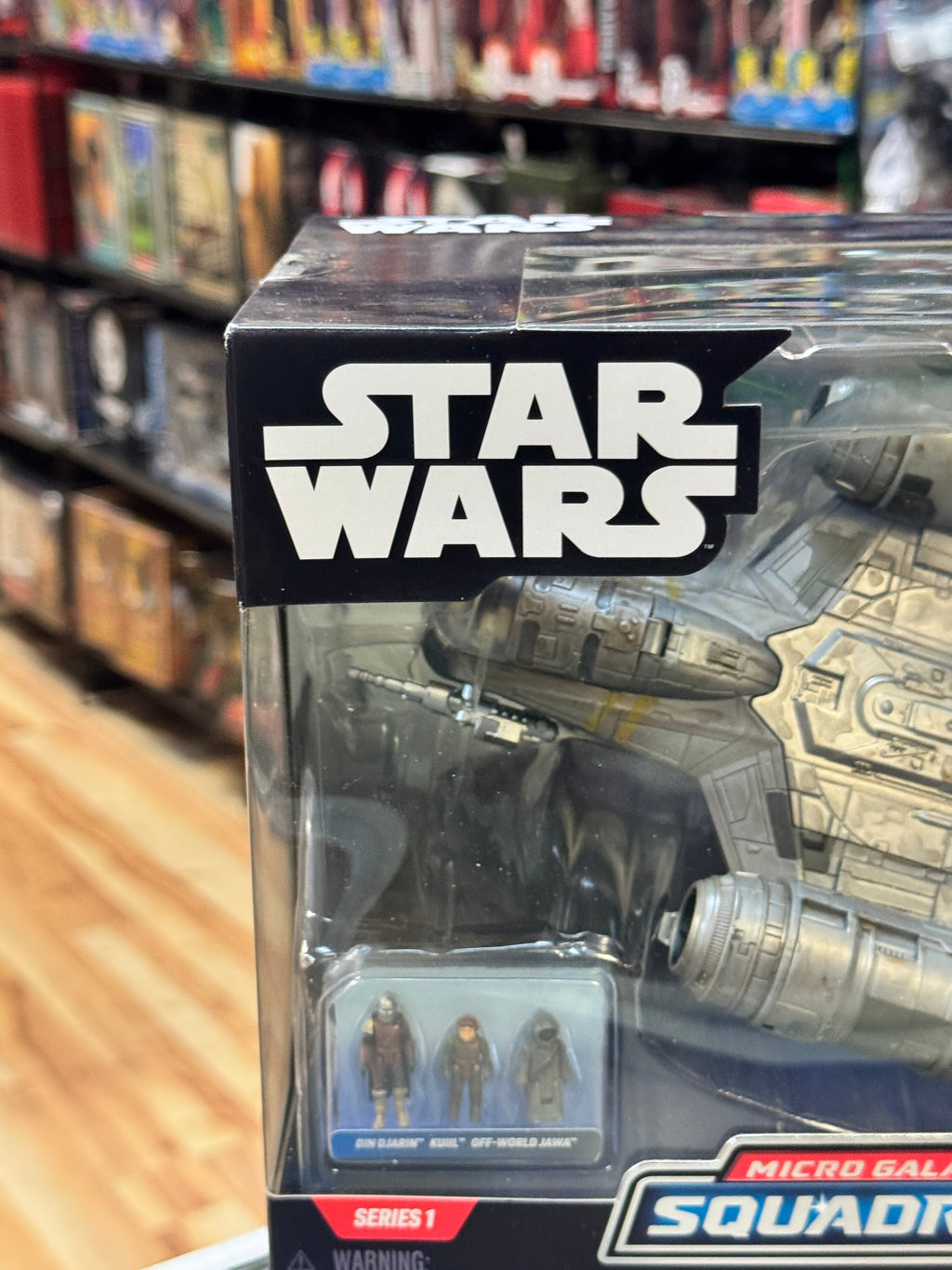 Arvala-7 Razor Crest -Launch Edition- (Star Wars Micro Galaxy Squadron, Jazwares) **SEALED** (Copy) product image 2,