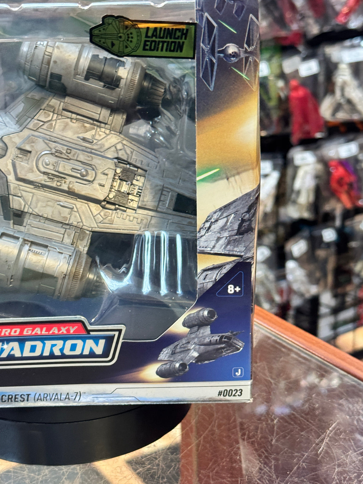 Arvala-7 Razor Crest -Launch Edition- (Star Wars Micro Galaxy Squadron, Jazwares) **SEALED** (Copy) product image 3,