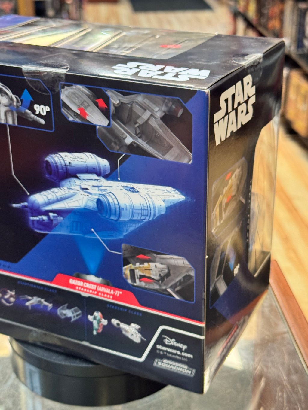 Arvala-7 Razor Crest -Launch Edition- (Star Wars Micro Galaxy Squadron, Jazwares) **SEALED** (Copy) product image 6,