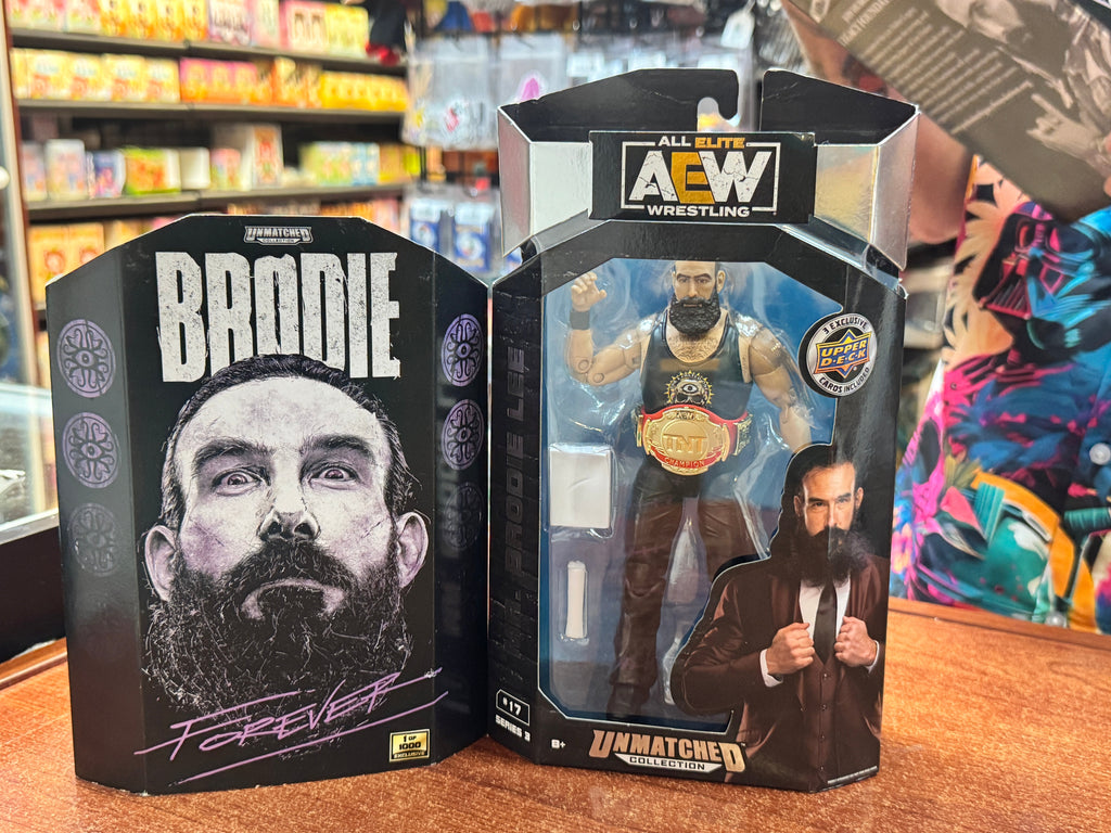 Brodie Lee Foreve -SDCC Exclusive 1/1000- (AEW All Elite Wrestling, Jazwares) **SEALED** (Copy) product image 1, provided