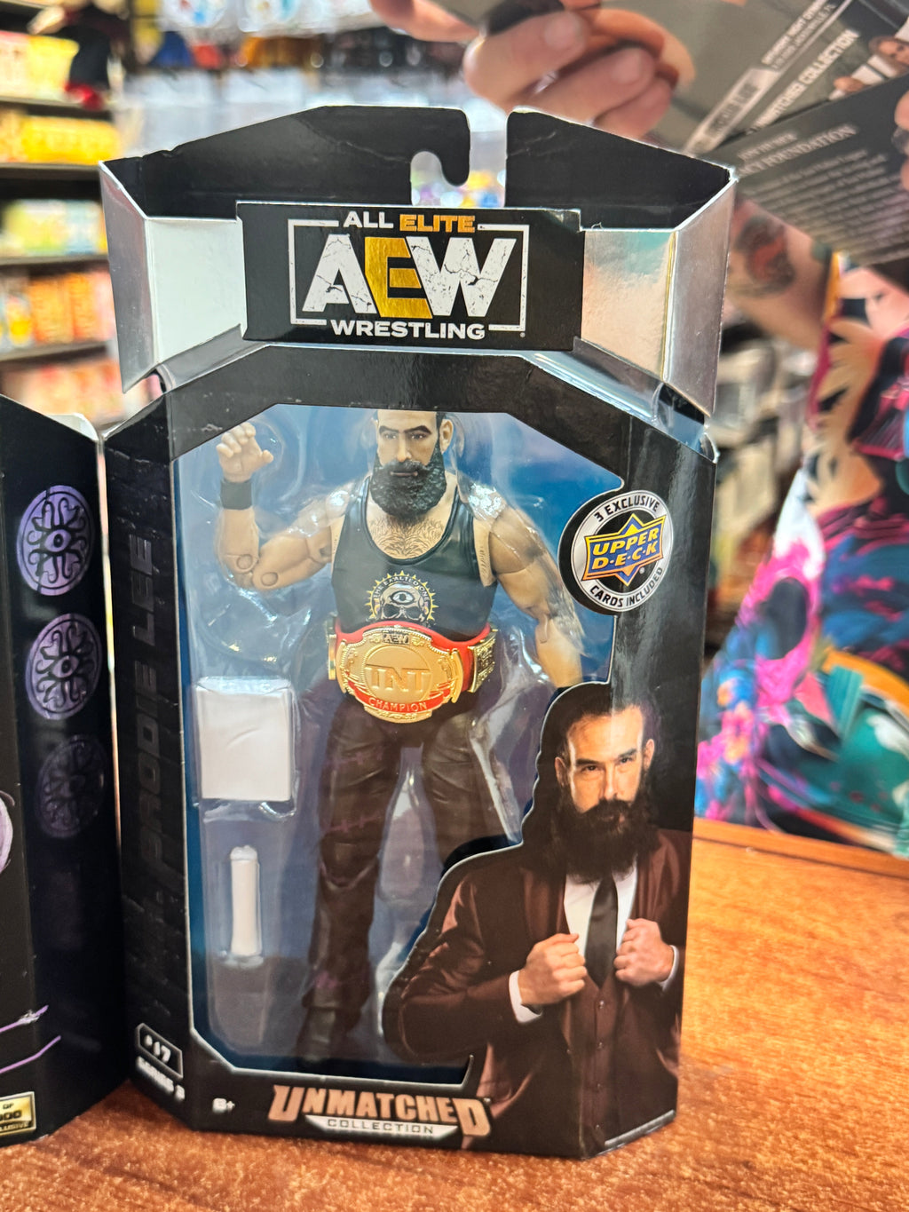 Brodie Lee Foreve -SDCC Exclusive 1/1000- (AEW All Elite Wrestling, Jazwares) **SEALED** (Copy) product image 2, provided