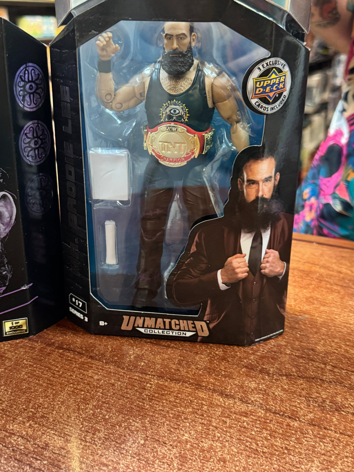 Brodie Lee Foreve -SDCC Exclusive 1/1000- (AEW All Elite Wrestling, Jazwares) **SEALED** (Copy) product image 3, provided